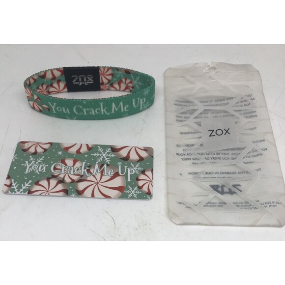 ZOX YOU CRACK ME UP  Med Strap Silver Logo #0179 XMAS 2020 Advent Calendar - Picture 1 of 2